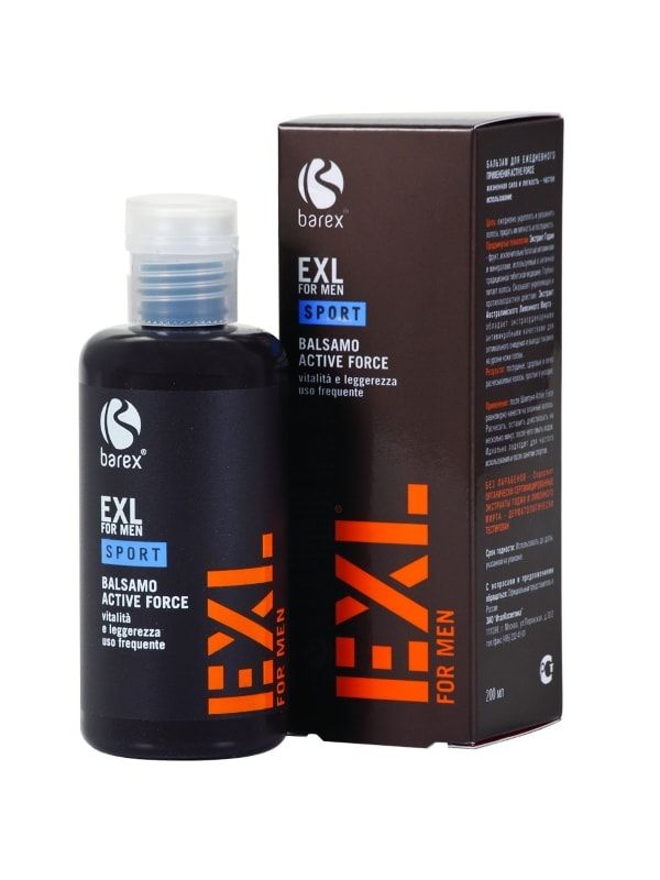 Barex EXL for Man, Бальзам для ежедневного применения