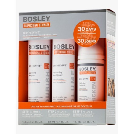 Bosley Professional Strength, система оранжевая от выпадения волос 