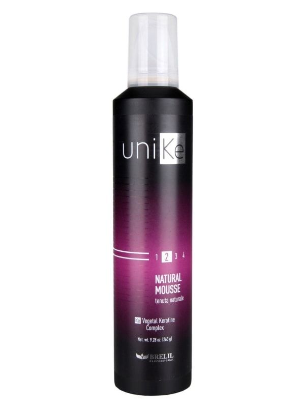 Brelil Unike, Мусс натуральной фиксации для укладки волос