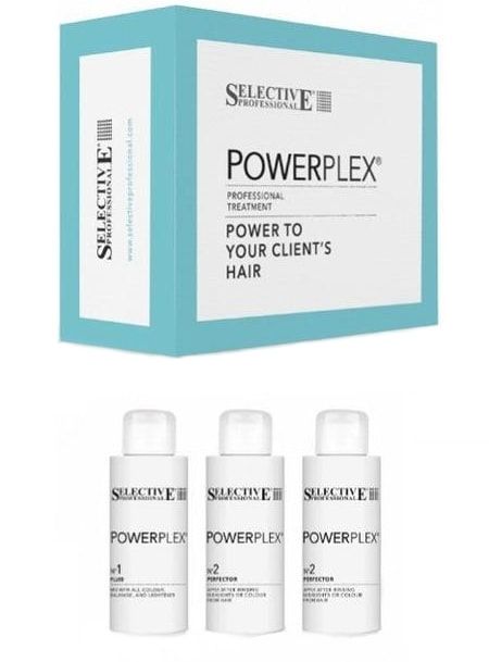 Selective PowerPlex, Набор для двухшаговой процедуры укрепления, защиты, питания и увлажнения волос
