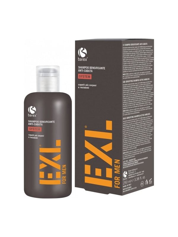 Barex EXL for Man, Шампунь против выпадения с эффектом уплотнения