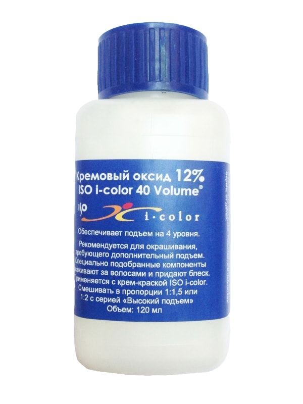 ISO i.Color, Кремовый оксид 12% Volume 40