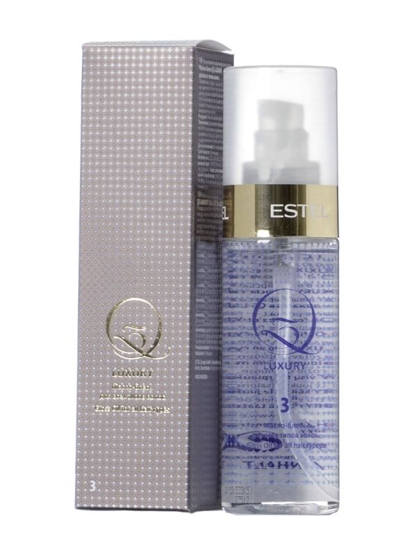 Estel Q3 Therapy, Масло-блеск «Luxury» для всех типов волос