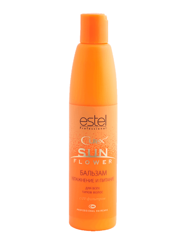 Estel Curex Sun Flower, Бальзам для волос с UV-фильтром «Увлажнение и питание»