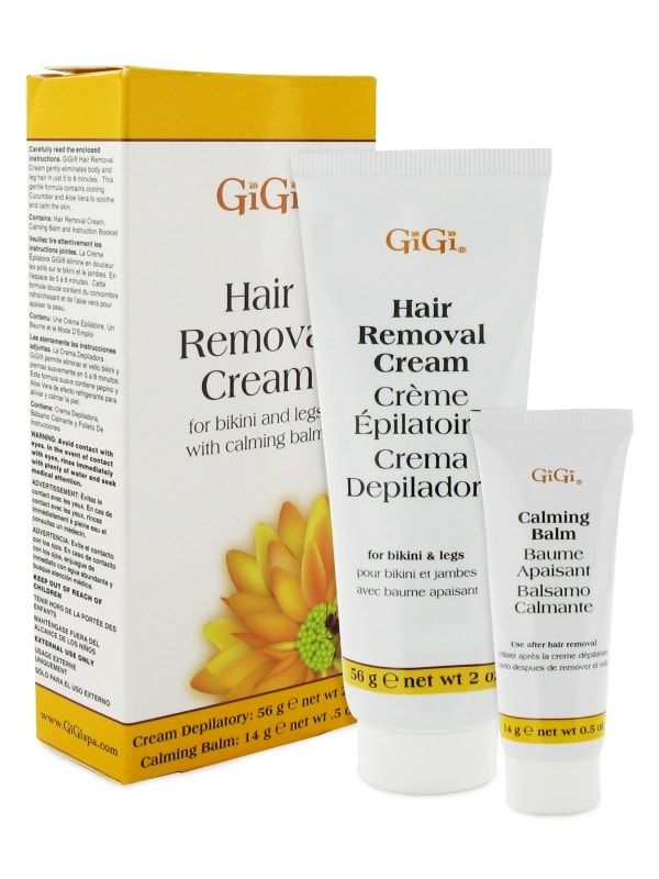 GiGi, Крем для удаления волос + успокаивающий бальзам