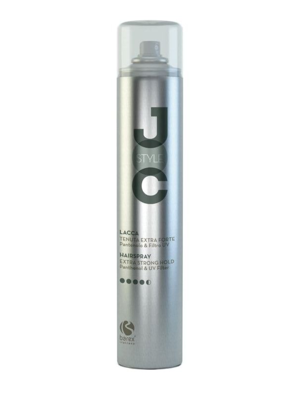 Barex JOC Style, Лак для волос сильной фиксации с УФ-защитой и пантенолом