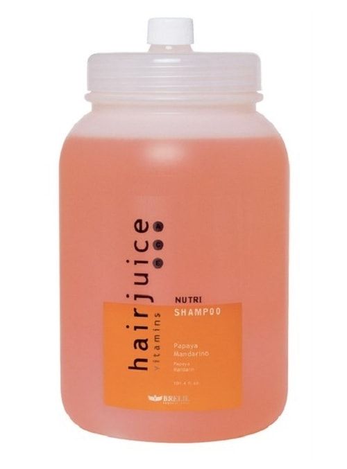 Brelil Hair Juice, Питательный шампунь «Папайя и Мандарин»